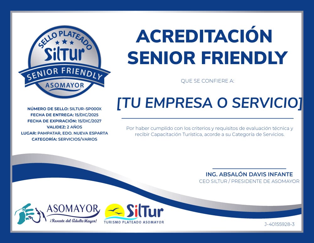 Acreditación Sello Plateado SILTUR