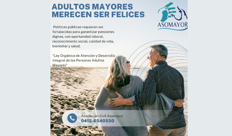 ADULTOS MAYORES MERECEN SER FELICES   