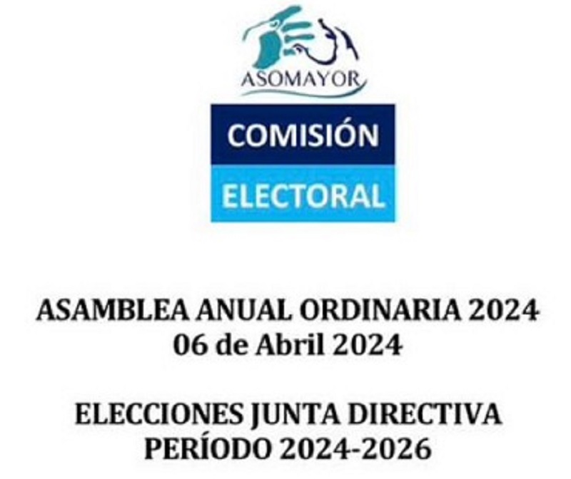 CONVOCATORIA A LA ASAMBLEA ANUAL DE ASOMAYOR 2024  