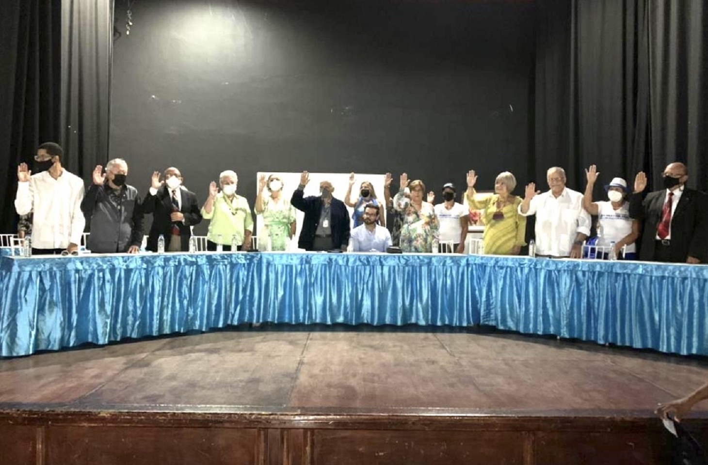 ASAMBLEA ORDINARIA ASOMAYOR; Electa por aclamaci&oacute;n Junta Directiva 2022-2024 