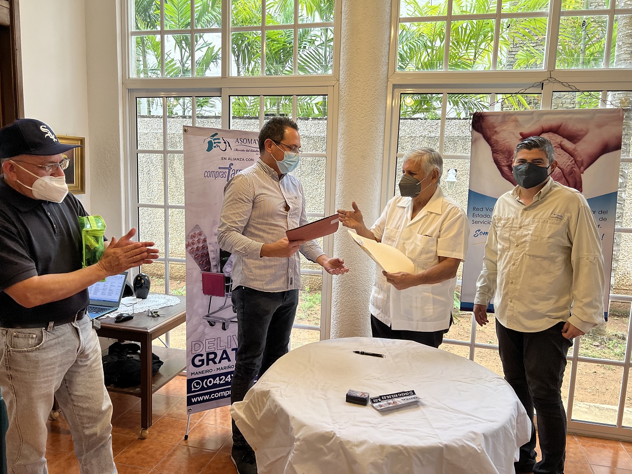 Convenios con C&aacute;mara Inmobiliaria del Estado Nueva Esparta (CAMIENE) y COMPRASFARMACIA